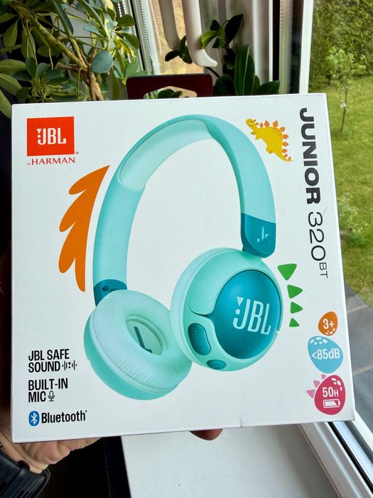 Słuchawki nauszne JBL JR 320 BT Zielony