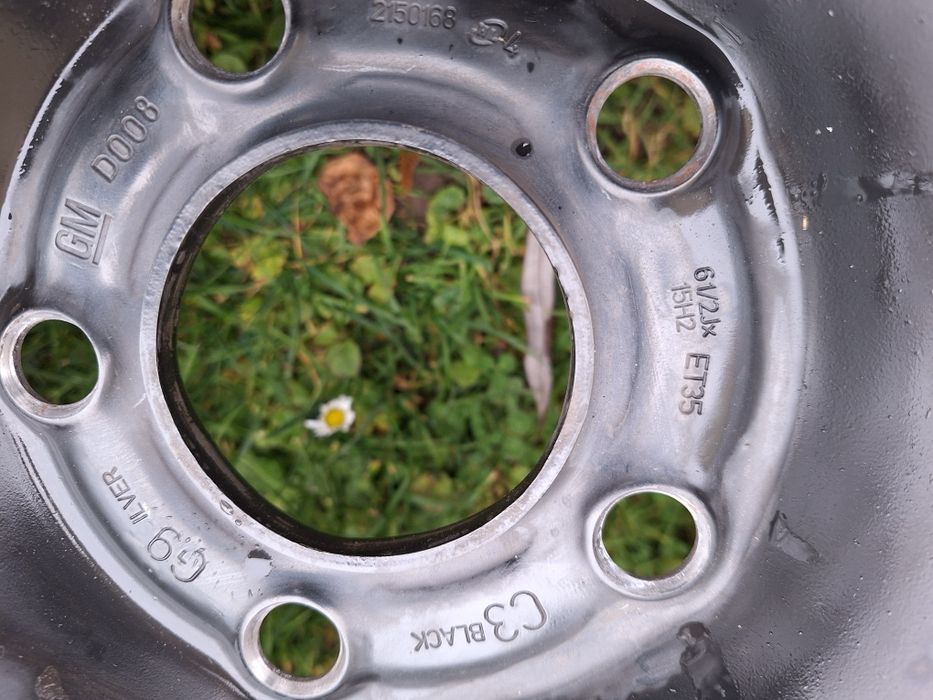 Felgi stalowe GM opel 6.5Jx15 5x110 et 35