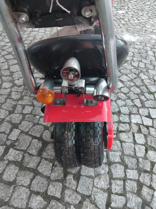 Mini bike pocket chopper spalinowy dla dzieci