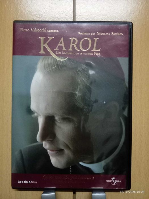 Dvd KAROL Um Homem Que Se Tornou Papa FILME com Legendas em PORTUGUÊS