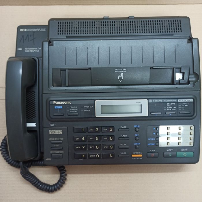 Stary faks Panasonic