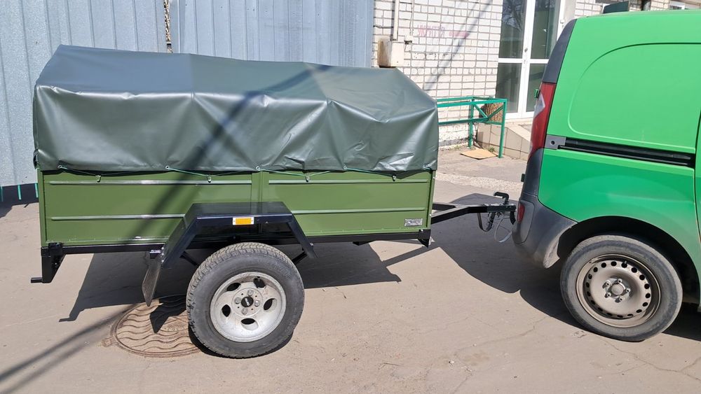 Тенты на прицепы ПВХ, евро , с рюкзак ткани