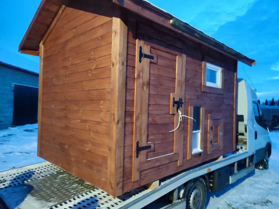 kurnik dla KUR, kaczek, 200x300x210 Producent WoodStuff OCIEPLONY !!!