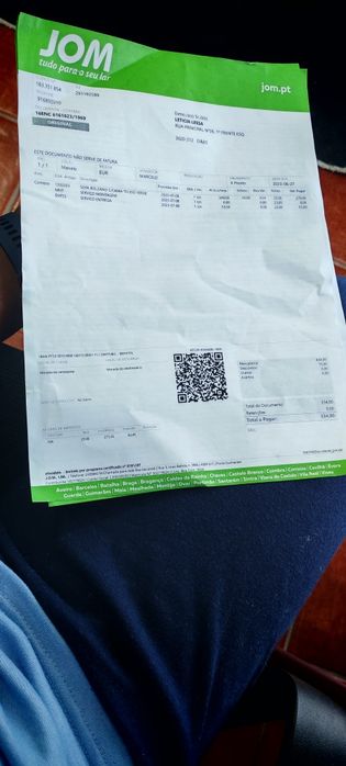 Sofa- cama com recibo