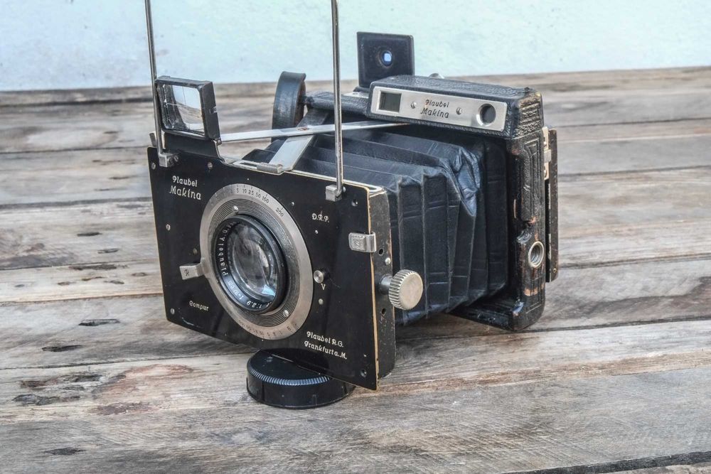 Plaubel Makina II com telémetro.