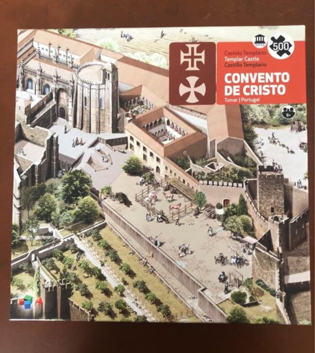 Puzzle Covento de Tomar 500 peças