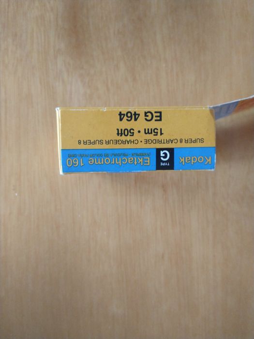 Film Super8 do kamer Kodak Ektachrome 160 Type G ( 1996 )