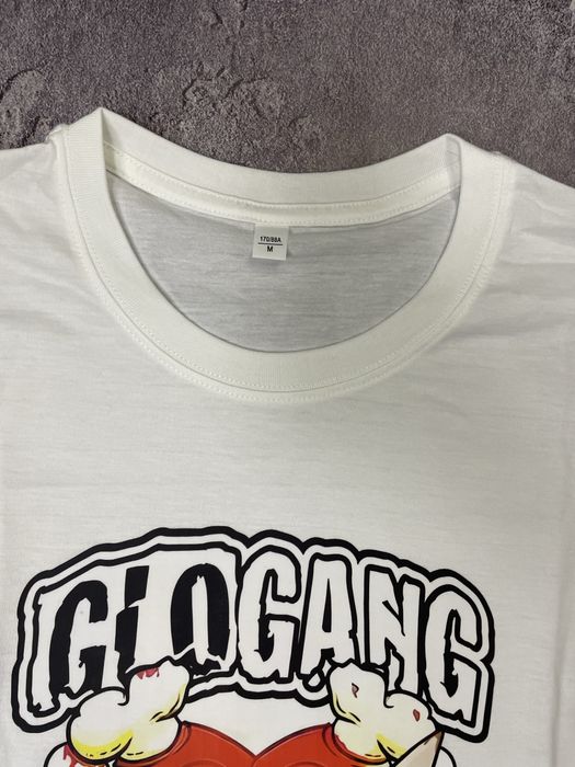 Футболка Glo Gang сердце / гло генг