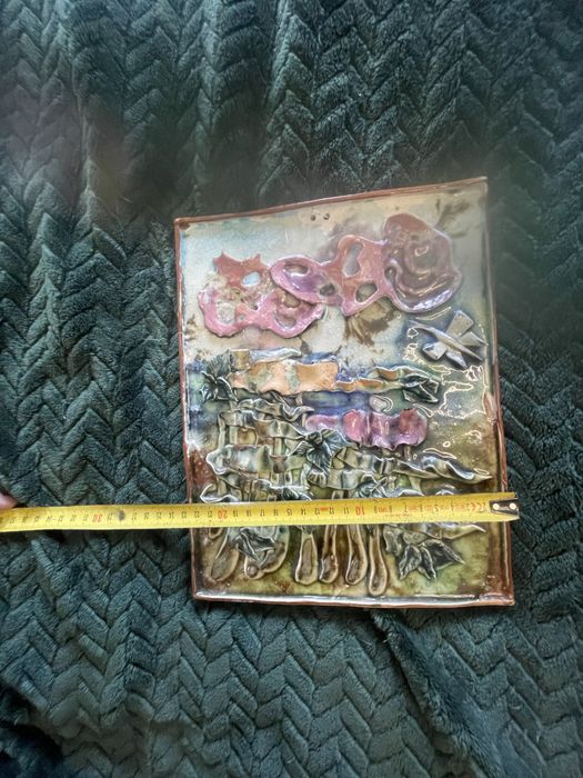 plakieta artystyczna ceramiczna