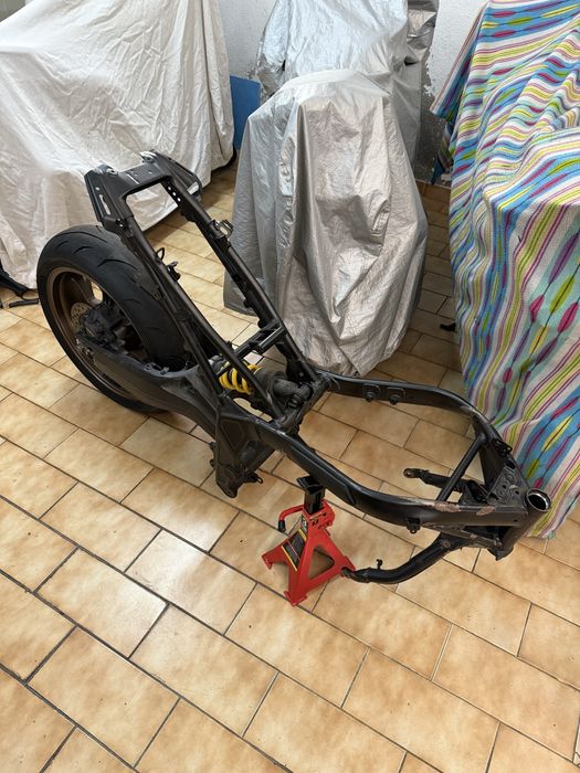 Quadro & Motor Honda CB650R 2021 95cv 70kw - Peças Acidentada Partes Batida