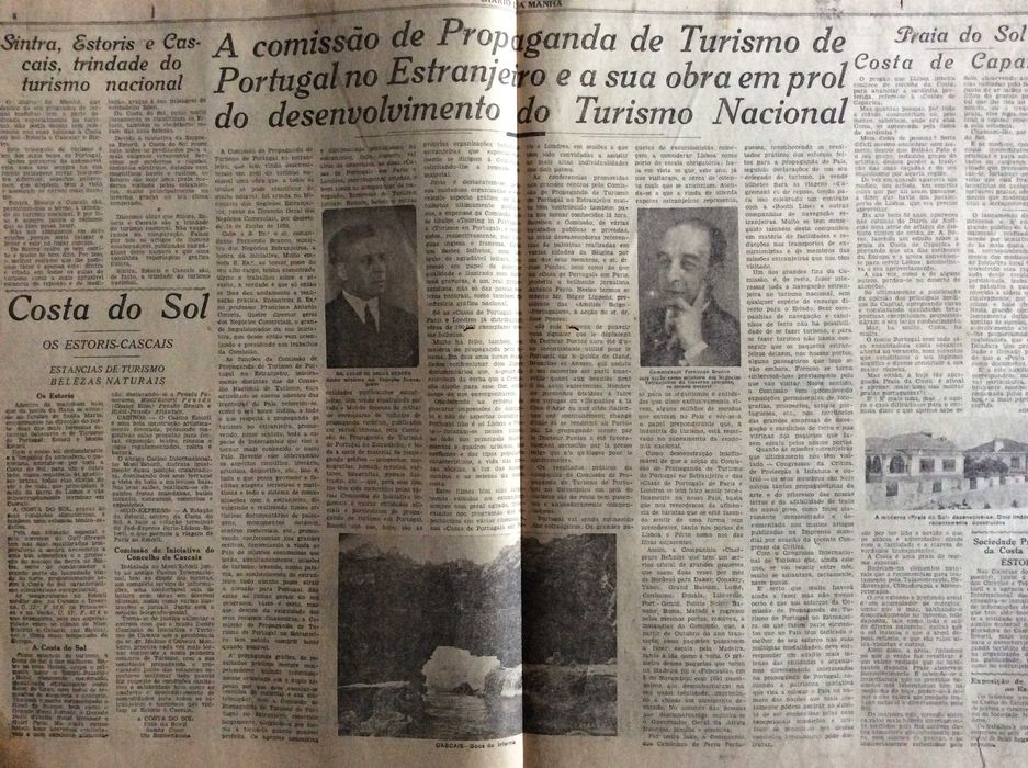 Diário da manhã, 1932. Número dedicado  às  Maravilhas da Costa do Sol
