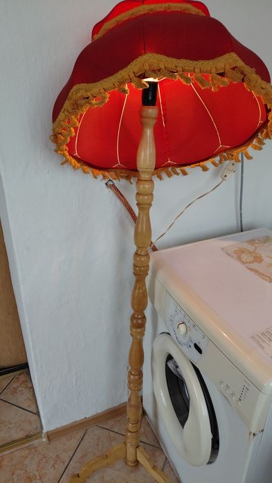 Lampa stojąca podłogowa PRL