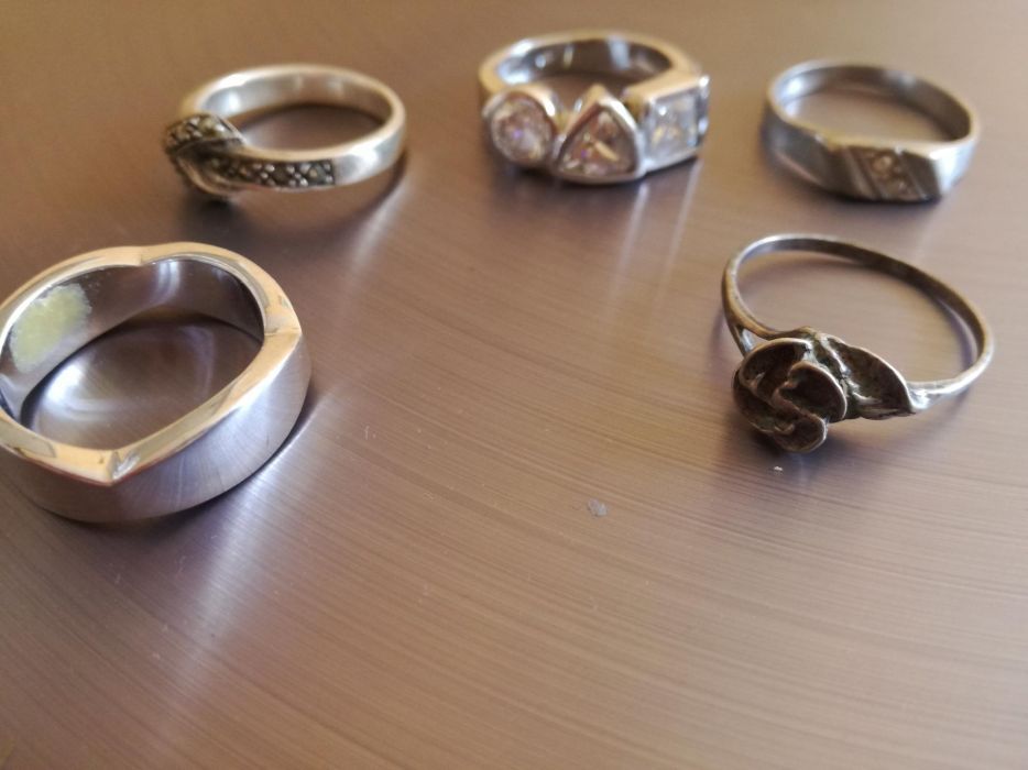 Pierscionki srebrne 11-12