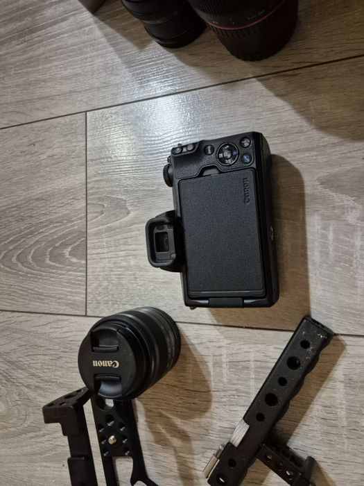 Canon m50 - bogaty zestaw