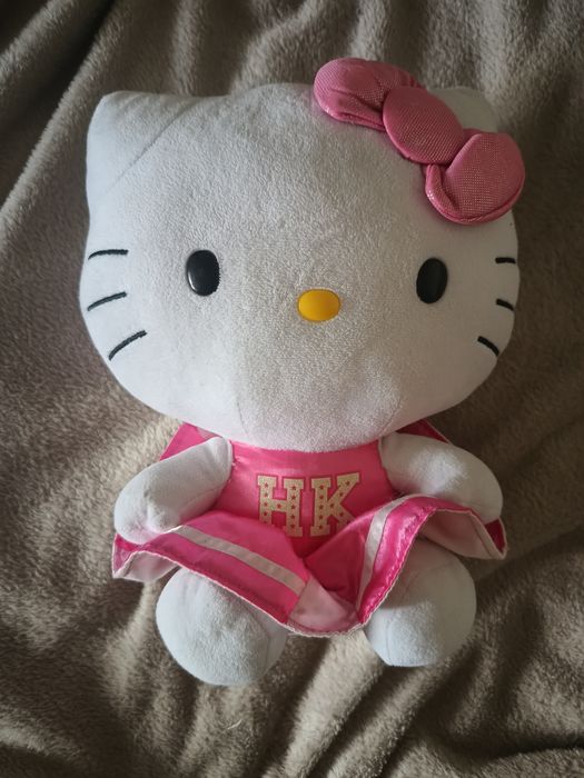 М’яка іграшка Hello Kitty у рожевій сукні