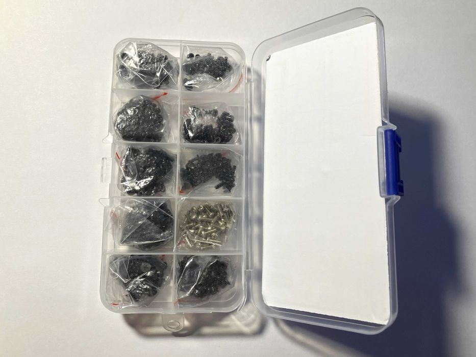 500x Śrubki philips do Laptopa i Komputera M2 M2.5 M3 Zestaw Naprawczy