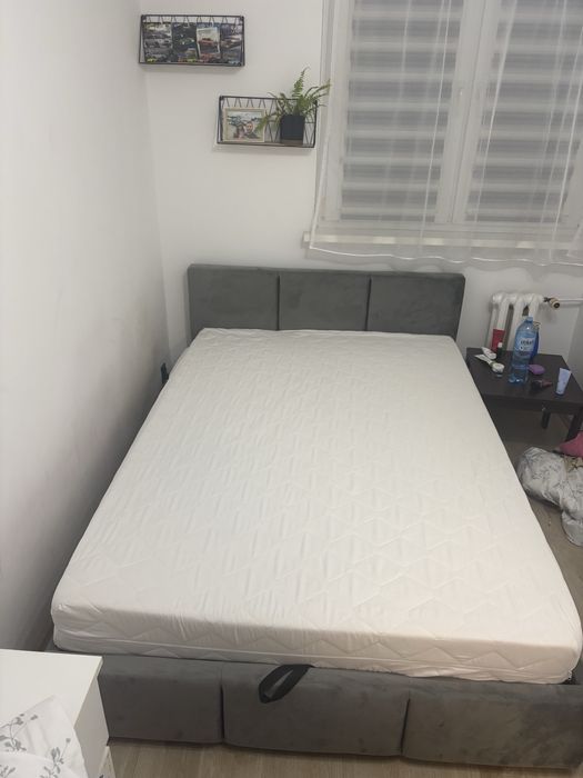 Lózko nowe z materacem piankowym