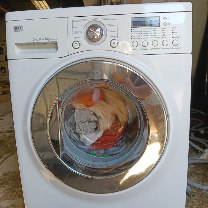 Entrega garantia máquina de roupa LG diretdrive 8kg