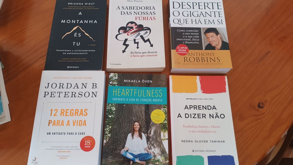Livros autodesnvolvimento/crescimento pessoal