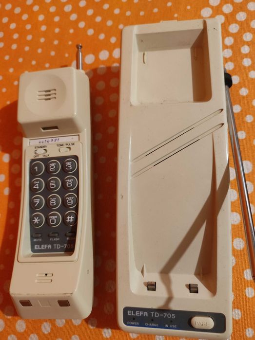 Telefone sem fio clássico