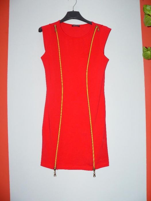 Sukienka mini czerwona