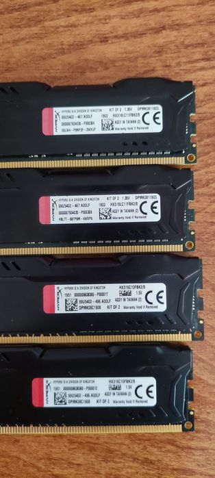 Hyper X ОЗУ ddr3 16 g