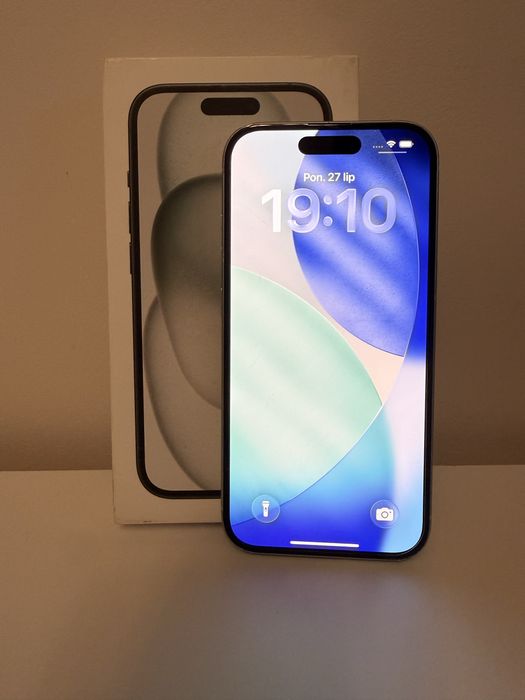 Iphone 15 niebieski 128gb kondycja 100%