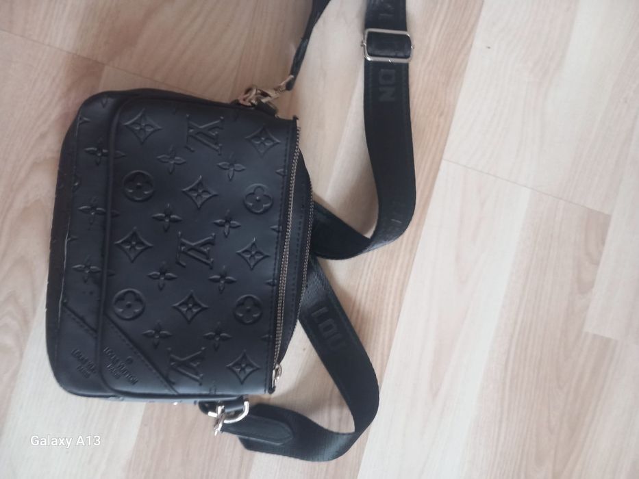 Louis Vuitton monogram czarna torebka na ramię