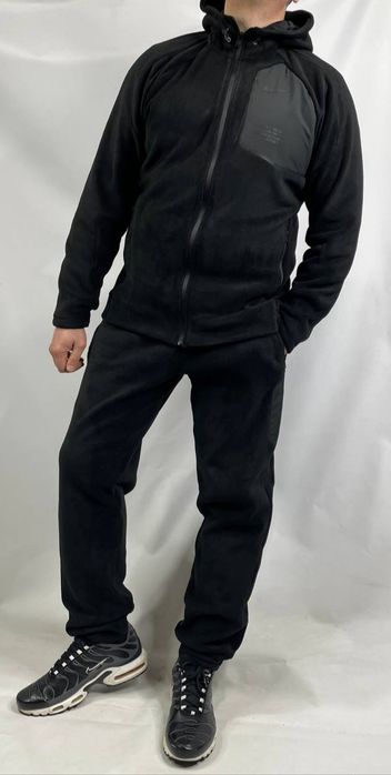 Мужской спортивный костюм Nike зимний теплый флисовый