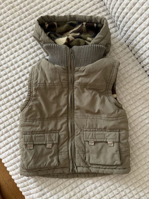 Утеплена жилетка хакі 92 розмір