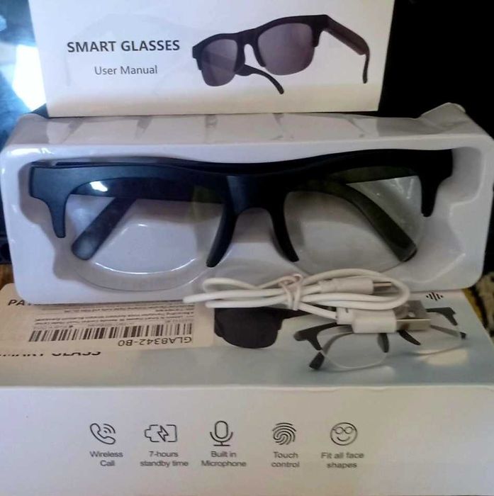 Умные очки Smart Glasses D12, Bluetooth