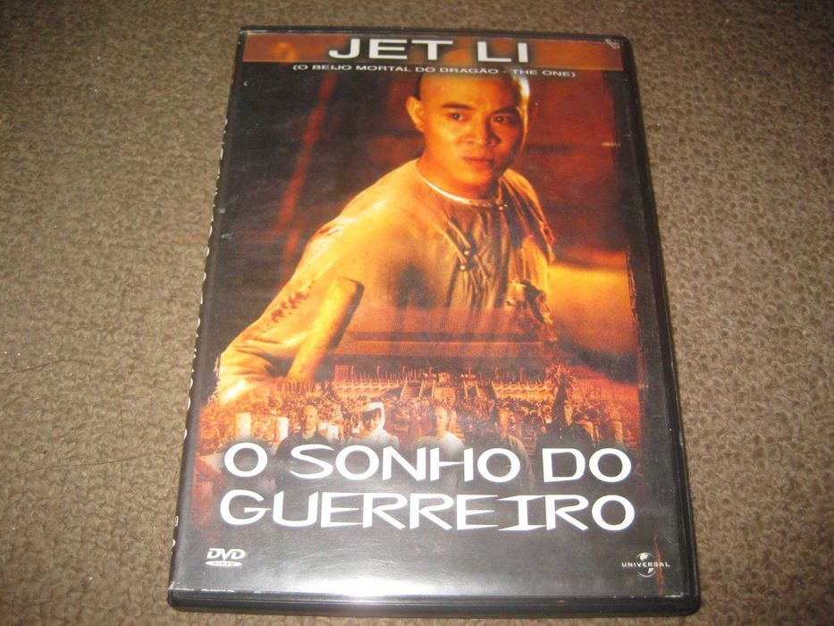 DVD "O Sonho do Guerreiro" com Jet Li/Raro!