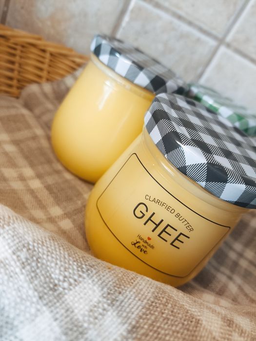 Masło Ghee, klarowane masło 200 gramow