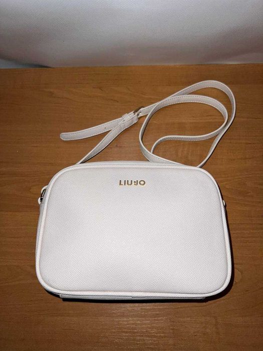 Бежева сумка-кросбоді Liu Jo