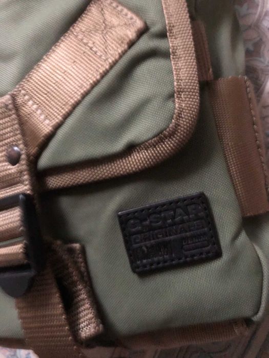 3301 G-STAR / Мужская Сумка Через Плечо/Шею / Зеленый Хаки