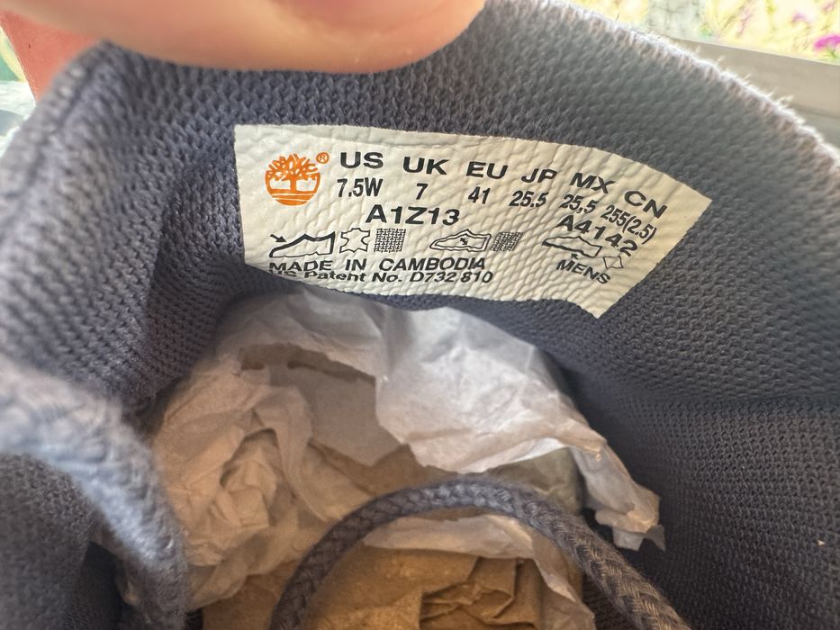 Літні чоловічі Timberland сліпони, мокасіни, кеди 41 р, нові