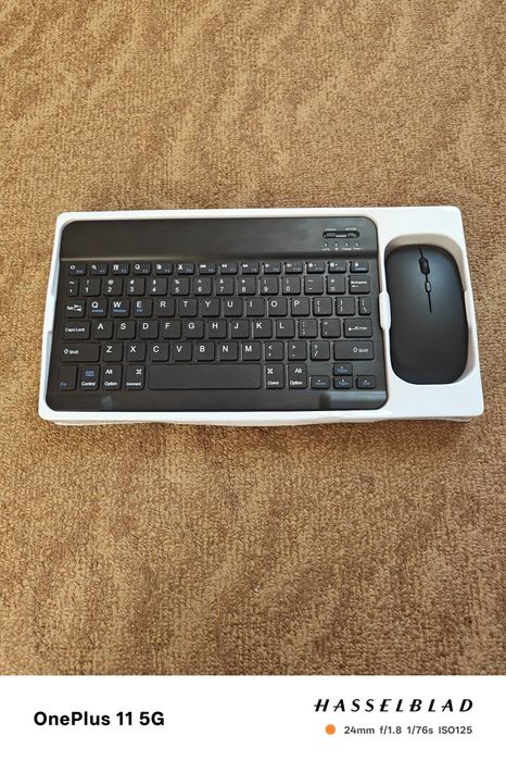 Bluetooth-клавіатура + мишка, нова, без підсвітки