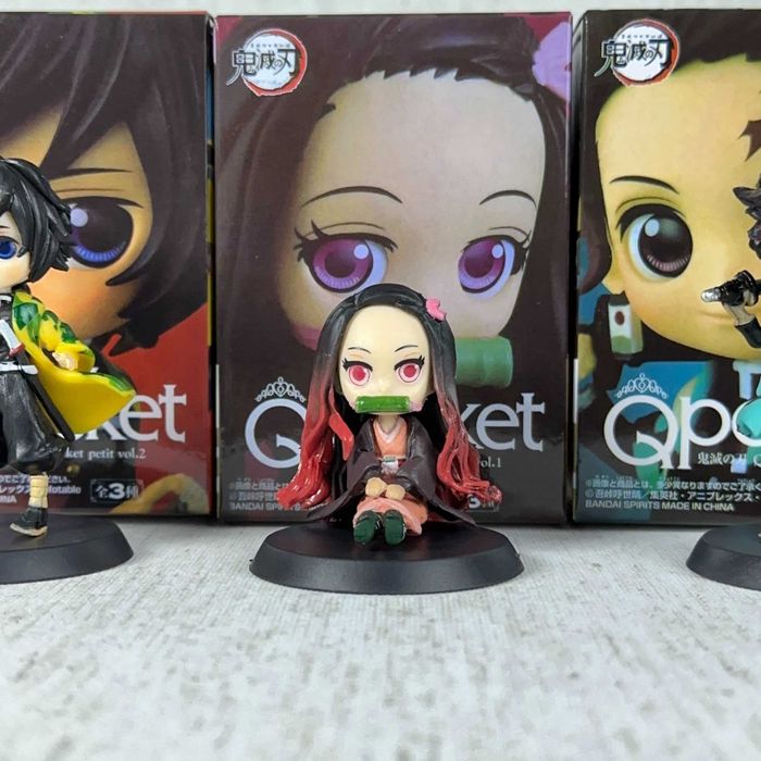 Святкова Акція! Аніме фигурки чиби клинок рассекающий демонов. (8см)