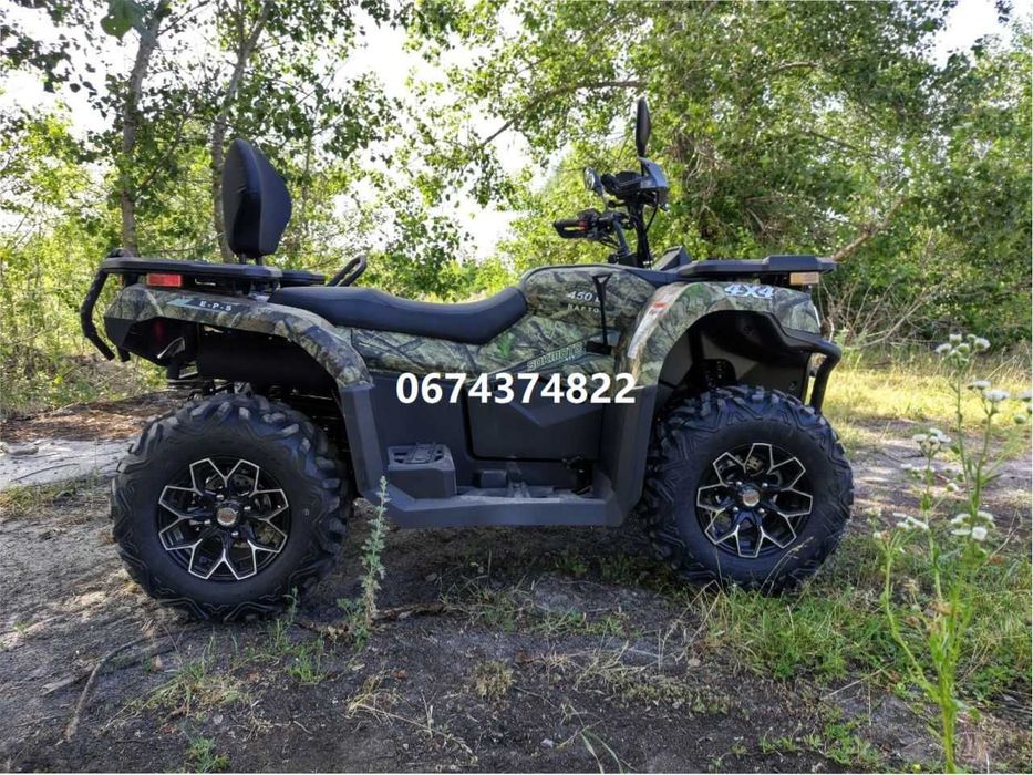 КВАДРОЦИКЛ SokMoto RAPTOR 450L EPS Сокмото (Електропідсилювач керма) EFI | 4х4 | Підігрів керма | Захист дна та ричагів доставка безкоштовна
