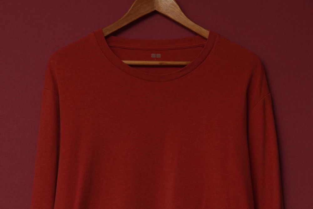 Uniqlo рр L кофта лонгслив из меланжевого хлопка