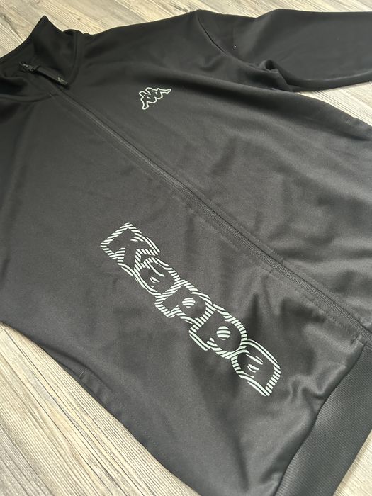 Зіп кофта kappa чорна