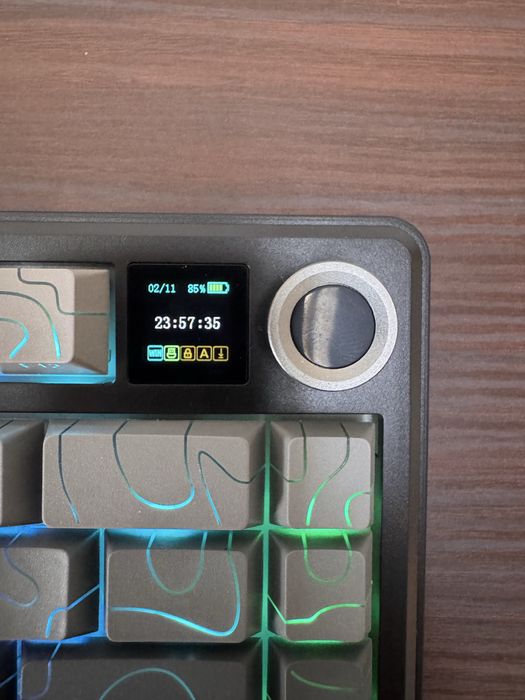 Механічна клавіатура Aula f75 Max(з дисплеєм)