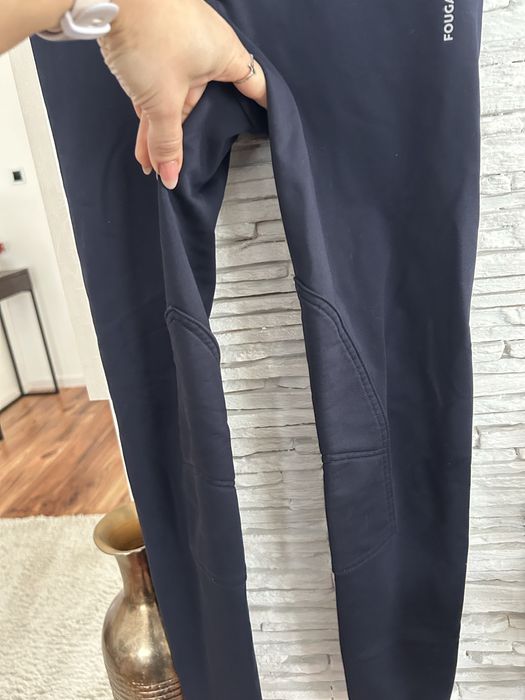 Bryczesy jeździeckie 146 152 spodnie do jazdy konnej Fouganza 146