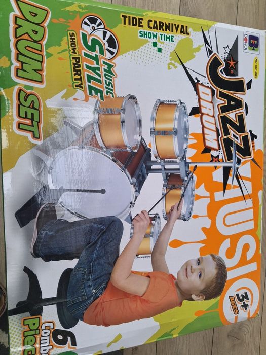 Jazz drum zestaw perkusji dla dzieci
