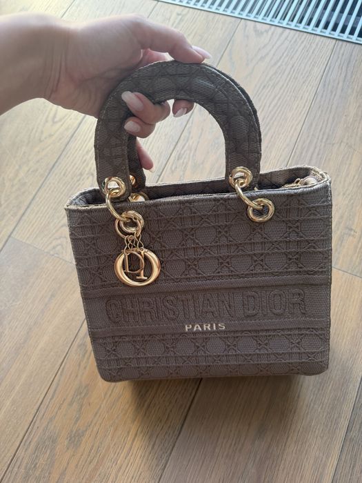 Torebka Lady Dior beżowa