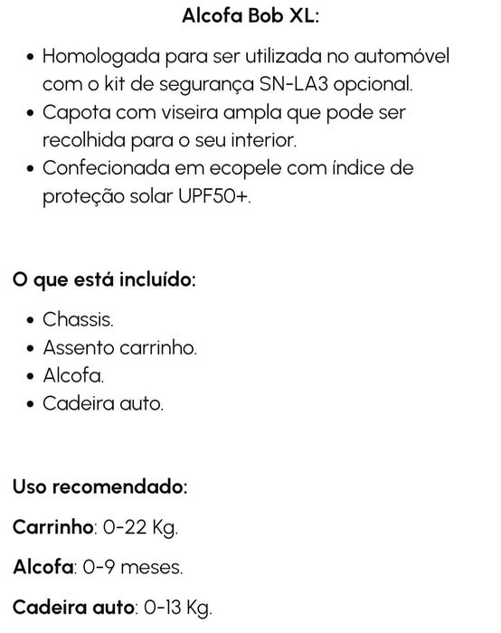 Carrinho bebé em excelente estado