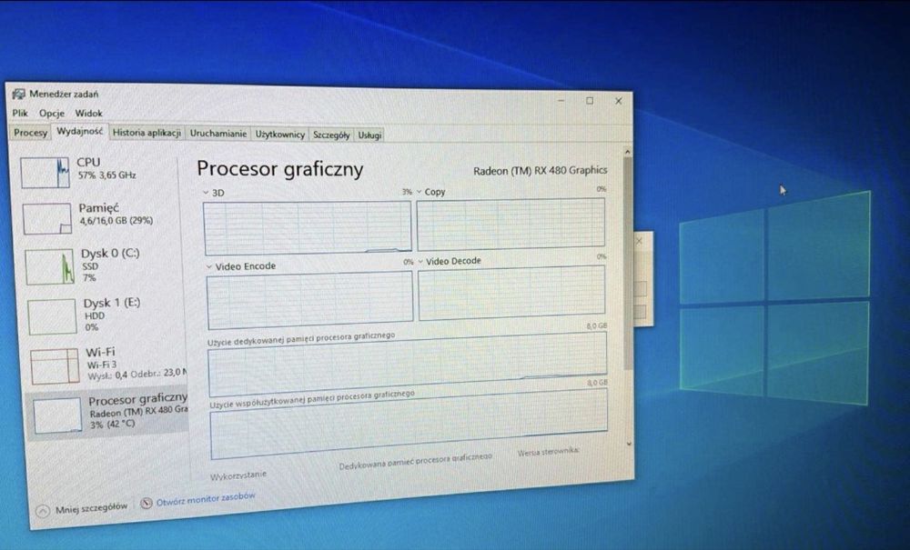 Komputer stacjonarny/gamingowy