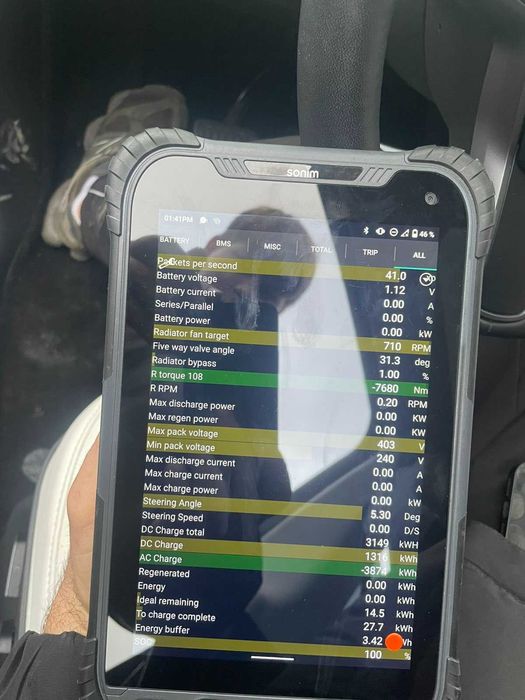 Батарея 55 квт 83 тис км Tesla Model 3 Y 2021- ОРИГІНАЛ