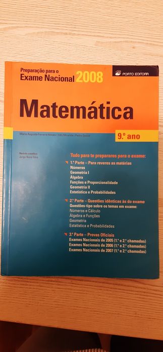 Preparação para exame 2008 matemática