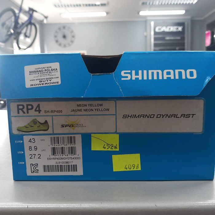 Buty szosowe Shimano SPD SL RP 4 rozmiar 43